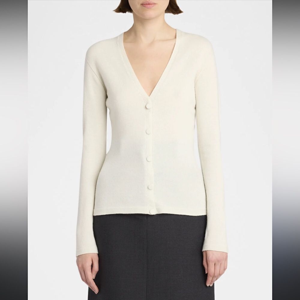 NWT ALC V-Neck Ribbed Cardigan With Pockets Size XS